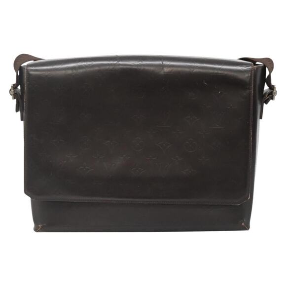 LOUIS VUITTON Monogram Grasse Fonzie Shoulder Bag Brown M46570 - Picture 13 of 16